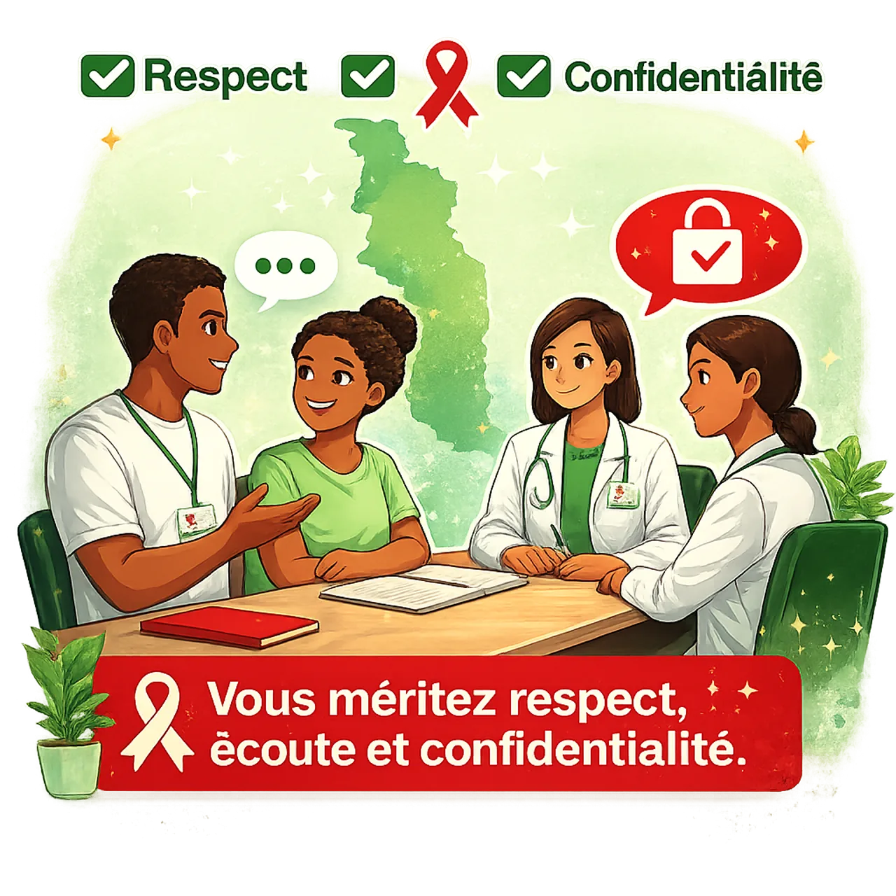 Une orientation respectueuse et confidentielle pour les personnes concernées